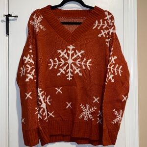 ✨ SNOWFLAKE SWEATER ❄️